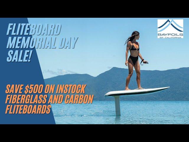 Save $500 on a New Fliteboard | Now thu May 31st via Bayfoils.com | Memorial Day Sale