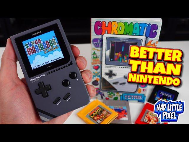 The PERFECT Game Boy Color Now EXISTS!  (Modretro Chromatic)