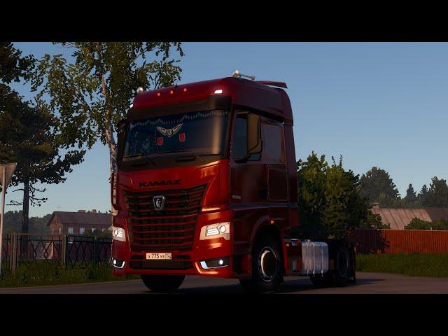 Обзор мода: KAMAZ 54901 K5 V2.1 для Euro Truck Simulator 2 (v1.49.x)