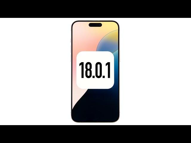 iOS 18.0.1 Update ist da - Das müsst ihr wissen!