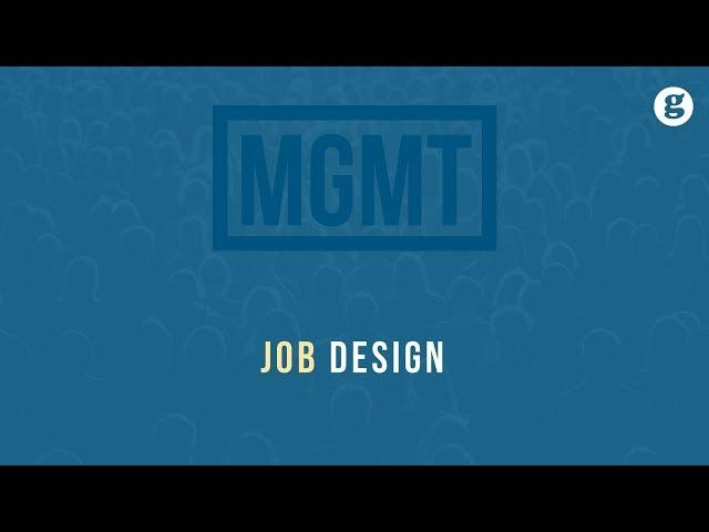 Job Design