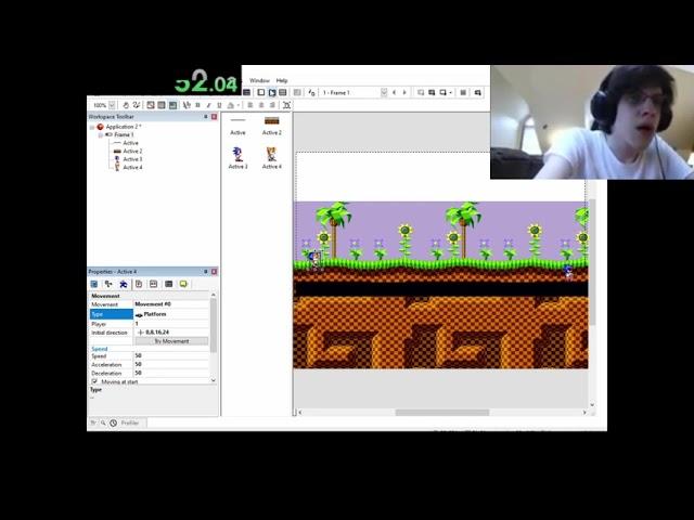 making a sonic.exe game speedrun (clickteam fusion 2.5 route)