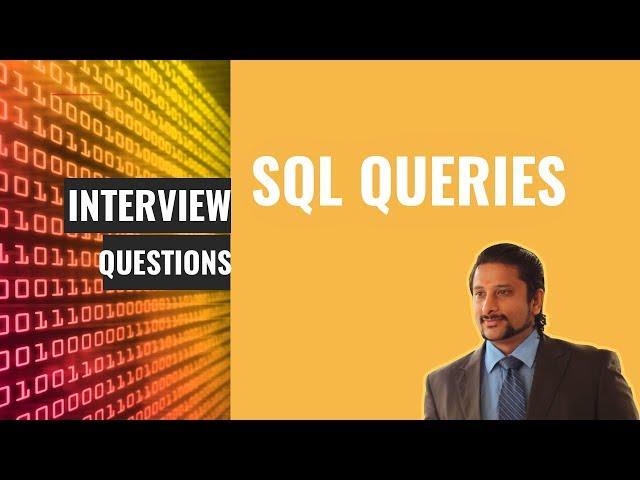 Sql Queries - Interview Questions