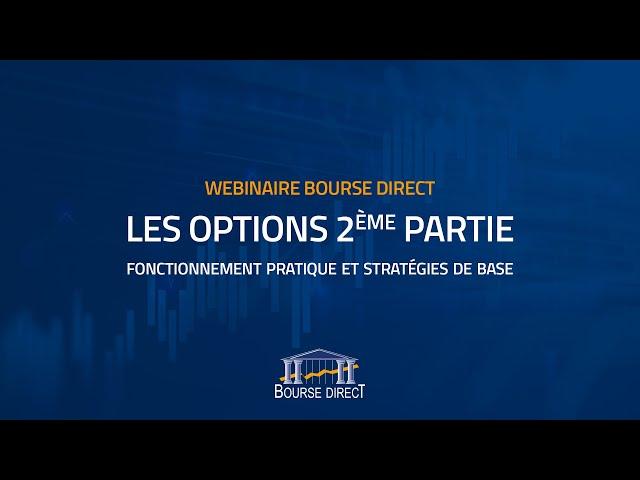 Les Options - 2ème Partie : Les 4 Stratégies de base