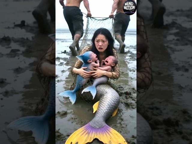 Hunter Captures Mermaid | Her Baby Mermaids Crying!"#EmotionalStory #CryingBabies #HunterAndMermaid