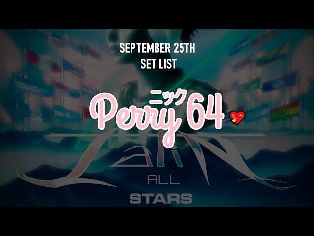 ニック PERRY 64 | Latin All-Stars Festival 2022 SET LIST