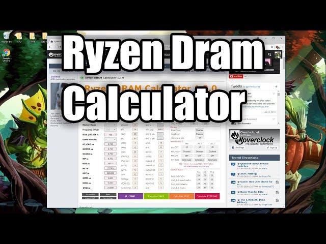 Ryzen Dram Calculator