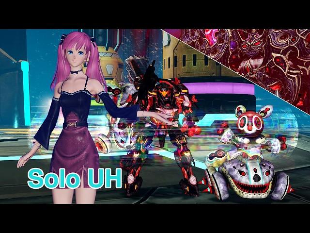 [PSO2] Solo Mining Base Defense Operations: Ending (UH) / UH Dark Falz Apprentice Zia