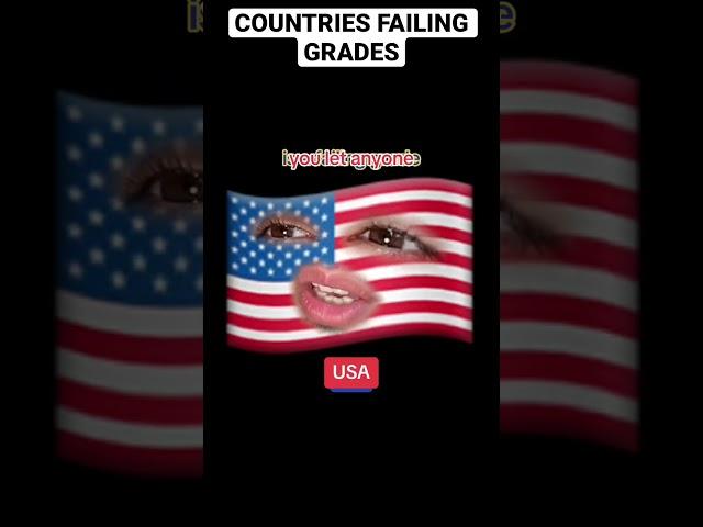 Countries Failing Grades