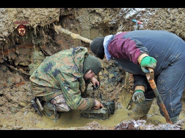 Коп по войне - Редкая находка в немецком блиндаже (very rare find) / Searching with Metal Detector