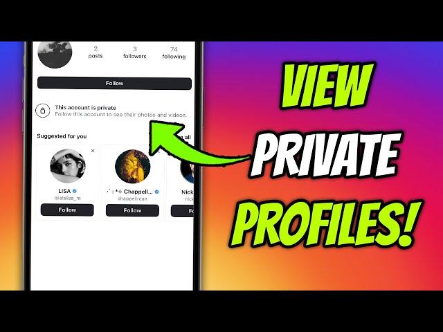 How to View Private Instagram Profiles Without Following Them