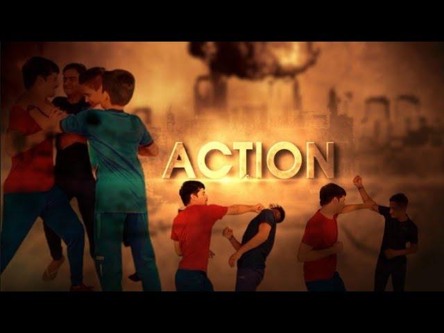 Kalu badmash 4  Awesome action scene create with mobile camera  #action #comedy #hr