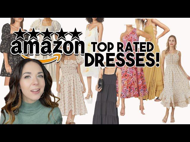 The BEST Spring + Summer Dresses From Amazon (Under $60!) #amazonmusthaves