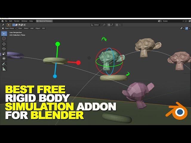 best free rigid body simulation addon for blender