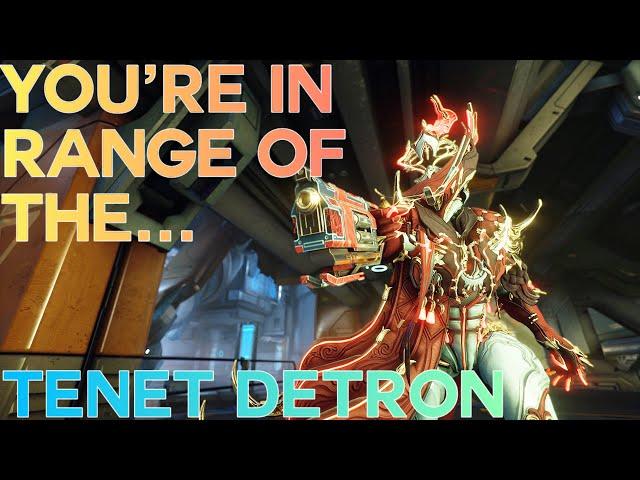 Warframe- Tenet Detron Build 2024 [4 forma] THE MINI SHOTGUN