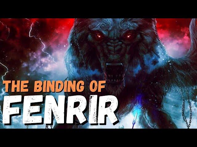 Fenrir - Monster Wolf of Norse Mythology. The Binding of Fenrir