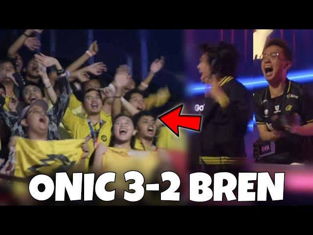 INDONESIA CROWD WENT CRAZY WHEN ONIC BEATS AP BREN… 