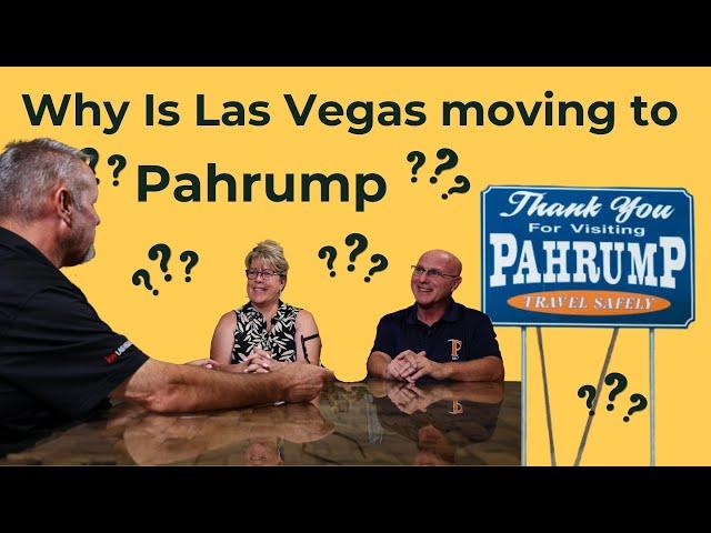 Discover Why Las Vegas is Relocating to Pahrump NV - You Won't Believe IT!