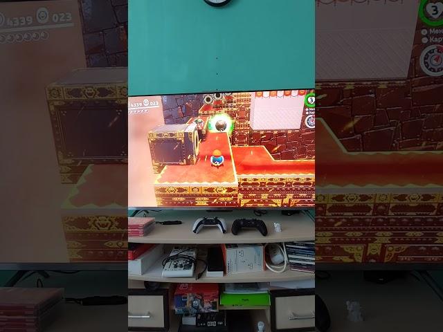 Играю в Super Mario Odyssey на Nintendo Switch