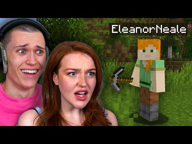 Teaching My Girlfriend How To Beat Minecraft For The First Time