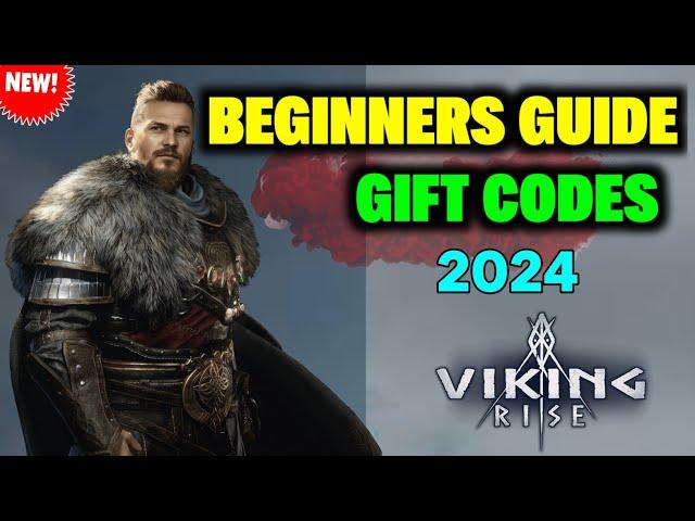 8 Redeem Code & Beginners Guide  Viking Rise | New Viking Rise Redeem Code 2024