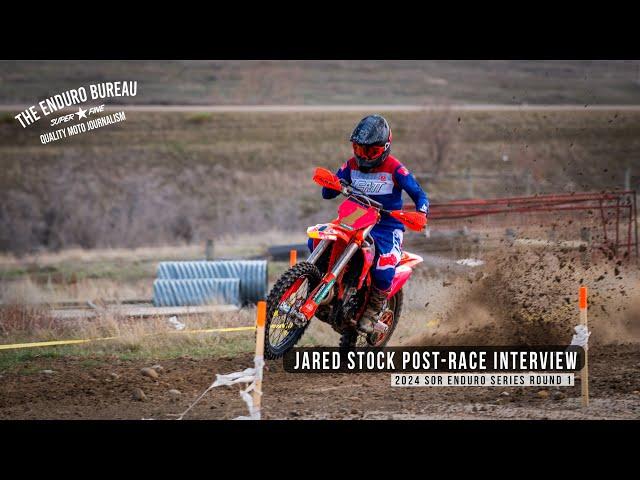 Jared Stock Post-Race Interview - SOR Enduro Series Round 1