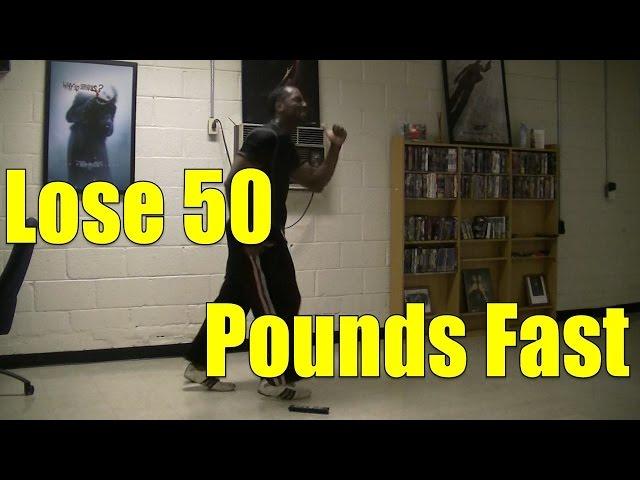 Lose 50 Pounds Fast in 5 months - Ski-Step HIIT Workout #1