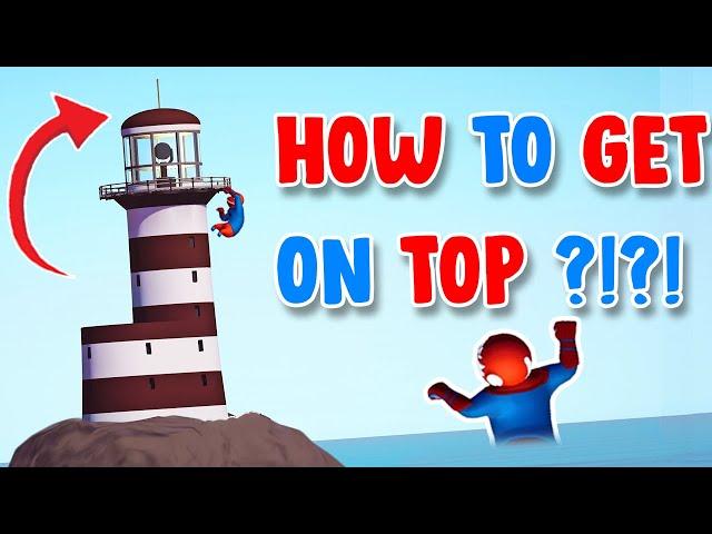 How To Climb Lighthouse in Gang Beasts!