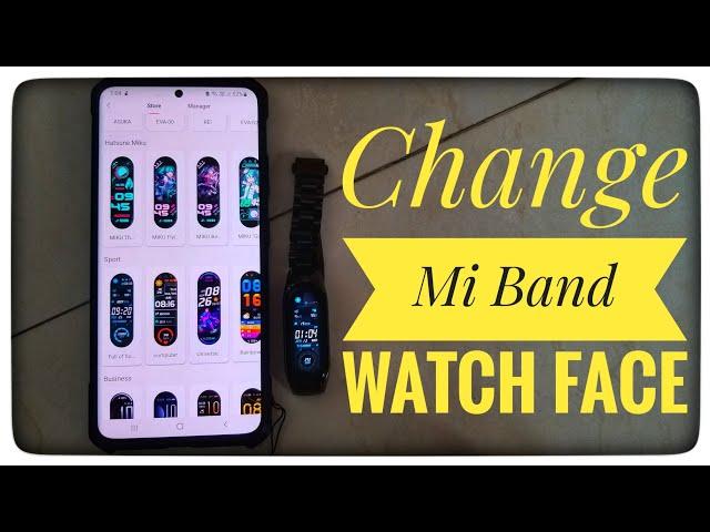 How to change Mi Band Watch Face with Zepp Life app (former Mi Fit)