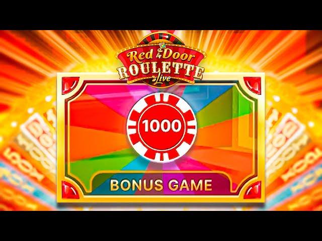 БОНУСКА ПО 1000 (крейзи тайм) в НОВОМ РЕЖИМЕ Red Door Roullete! Это...