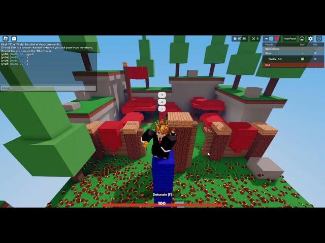 What If You Explode 1000 Remote Explosives? (Roblox Bedwars)