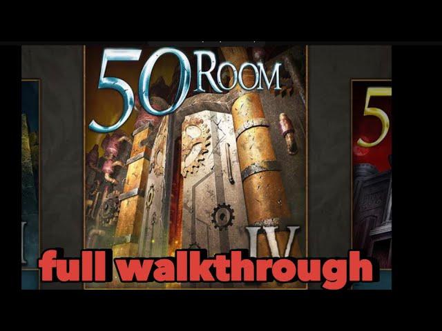 Room escape : 50 rooms IV full walkthrough