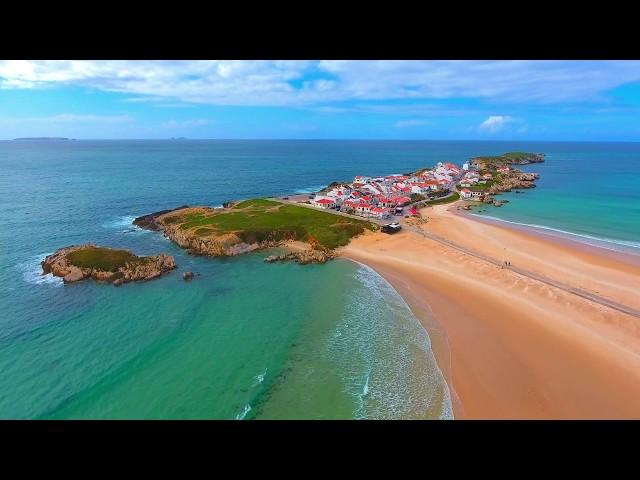 Baleal Island, Peniche | Portugal | Aerial Footage | 4K