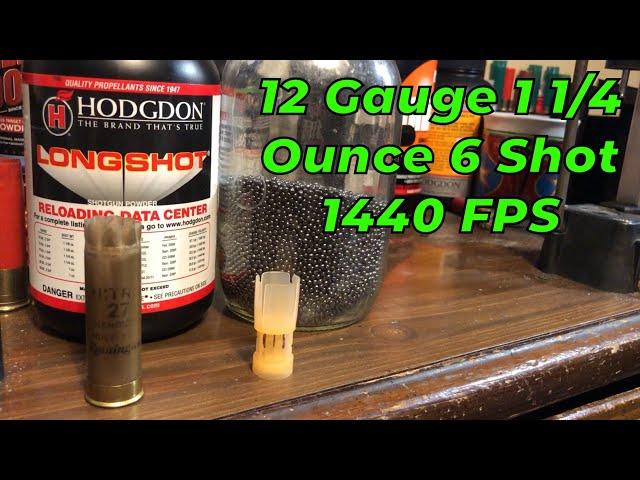 12 Gauge 1 1/4 Ounce 6 Shot 1440 FPS