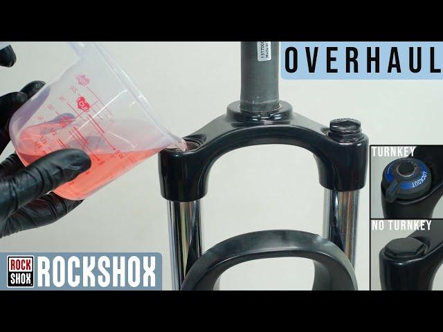 RockShox Fork - Overhaul, Rebuild. Self maintenance at home