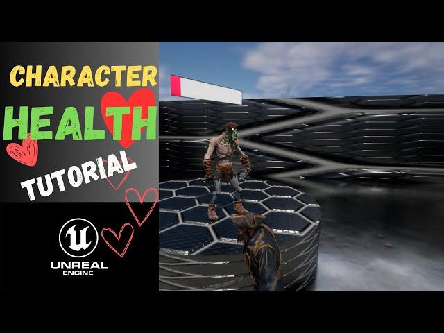 Unreal Engine Tutorial - Character Health Displayed In A Widget #unrealtutorial #unrealengine