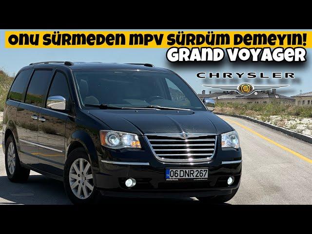 Lüx ve Kullanışlılığın Bir Araya Geldiği Araba | Chrysler Grand Voyager | Otomobil Günlüklerim