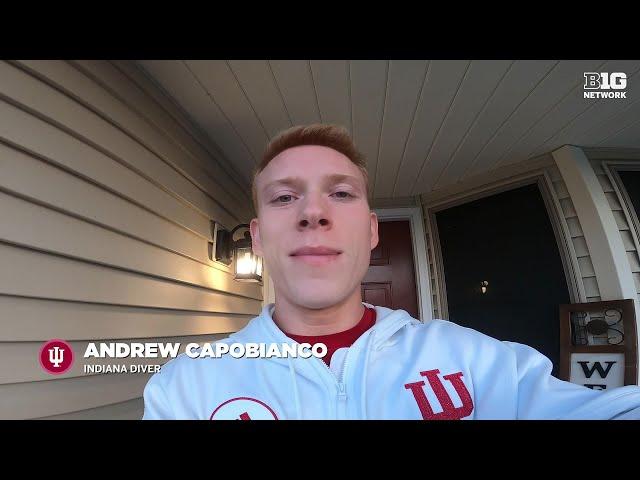 Training with Olympic Silver Medalist Andrew Capobianco | A Day in the Life | Indiana Athletics