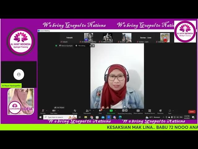 KESAKSIAN EXCLUSIVE MAKLINA, WANITA BRILIAN PILIH YESUS KRISTUS