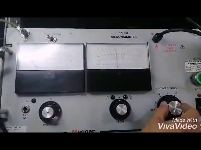 Megger 15kV Megaohmmeter Repair