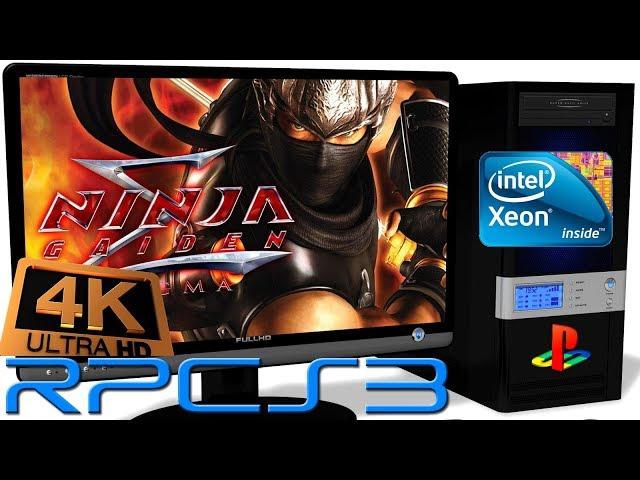 RPCS3 0.0.5 PS3 Emulator - Ninja Gaiden Sigma (4K UpScale) LLVM Vulkan #1