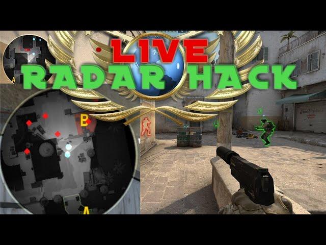 GLOBAL ELITE Uses A Radar Hack IN A LIVE GLOBAL GAME!