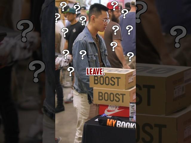 HE TRIED SELLING ME FAKE JORDAN 4s AT GOT SOLE BOSTON!! #viral #prank #comedy