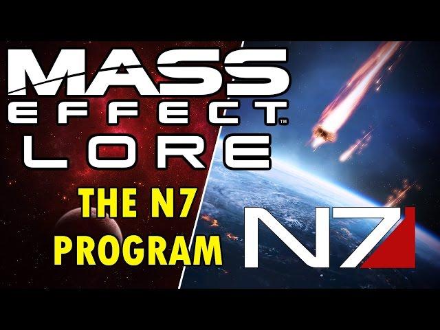 Mass Effect Lore - The N7 Program