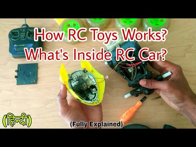 What's Inside RC Car - RC Car Repairing - How RC Toy Works