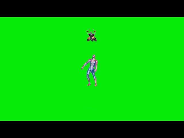 Fortnite death animation green screen