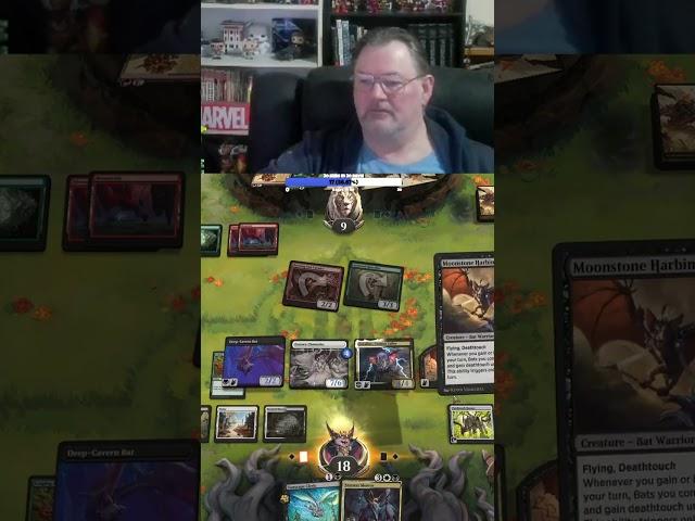 That's a big bat! | #comixfans on #Twitch | #shorts #magic #magicthegathering #mtgarena #bloomburrow