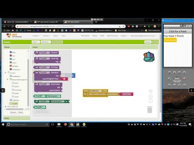 App Inventor - How to transfer variables between screens