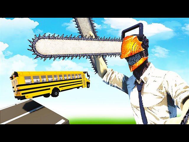 Cars vs Chainsaw Man | Teardown