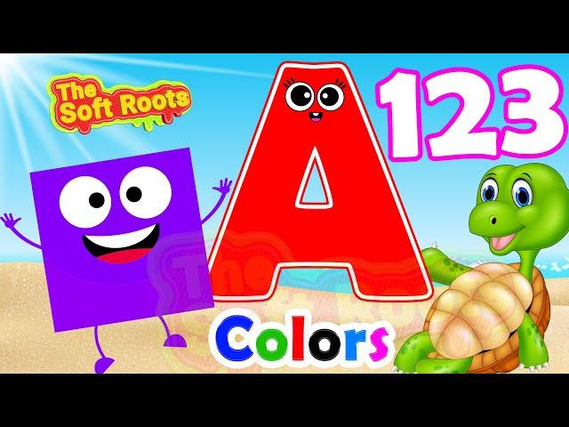 Learn ABC Phonics Shapes Numbers Colors | Preschool Learning Videos For 3 Year Olds | #kidsvideos